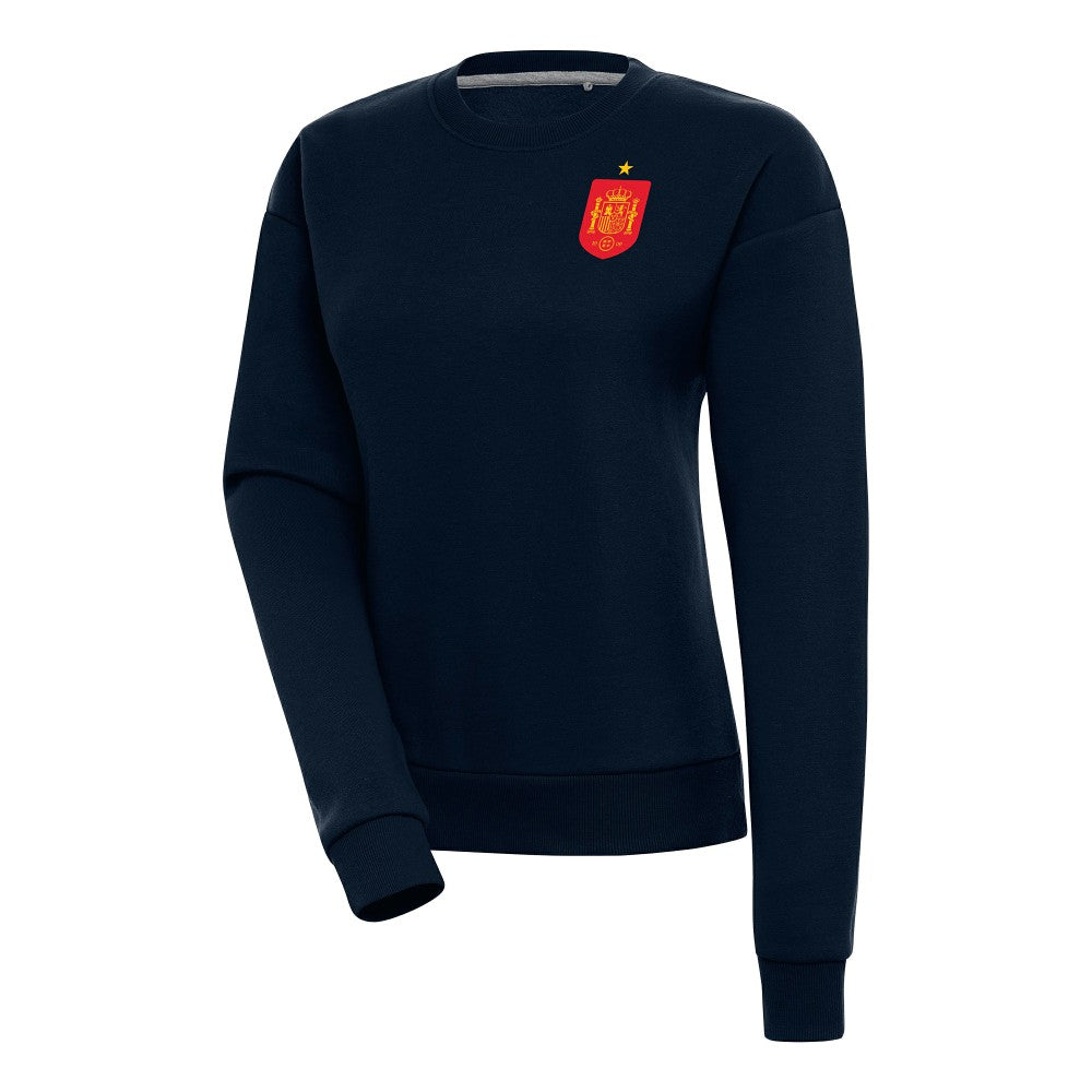 Spain National Team Antigua Women's Takeover Fleece Sweatshirt