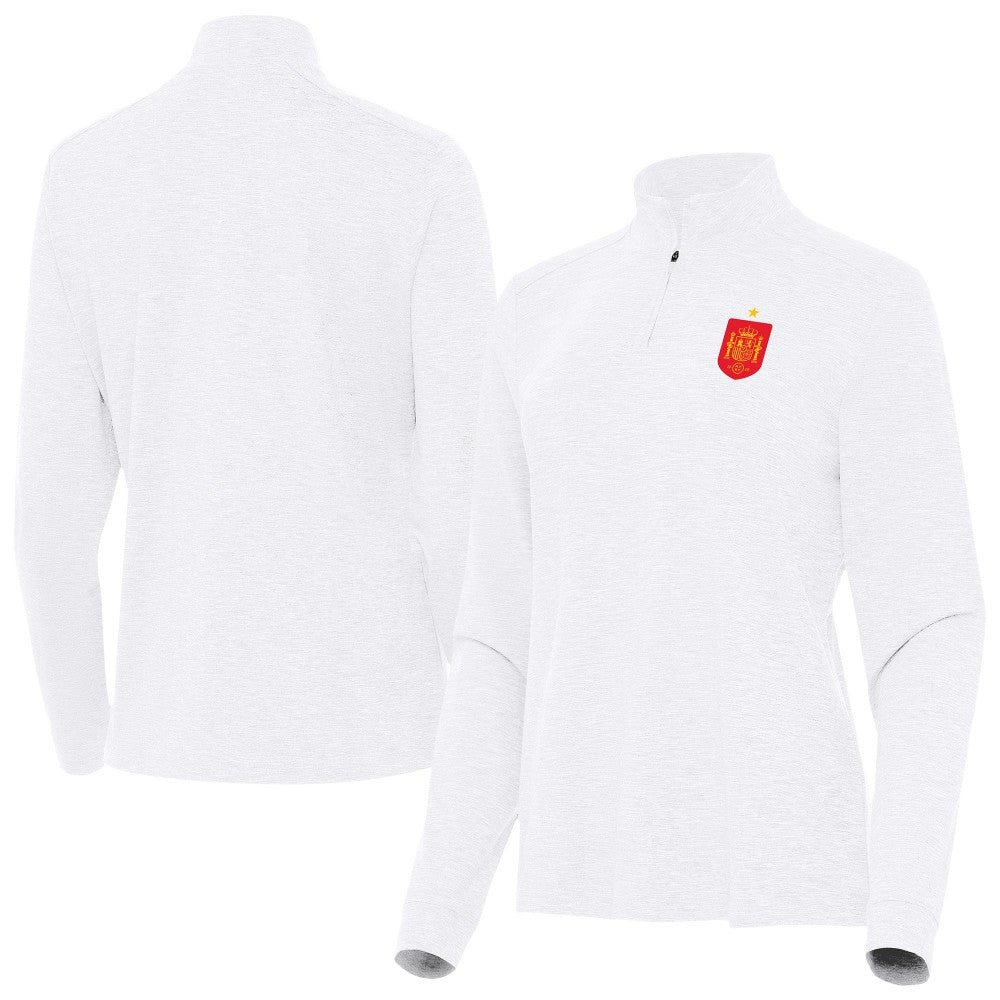 Spain National Team Antigua Women's Quarter-Zip Pullover