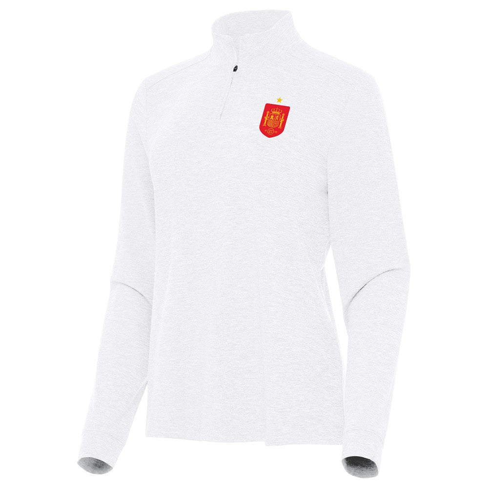 Spain National Team Antigua Women's Quarter-Zip Pullover