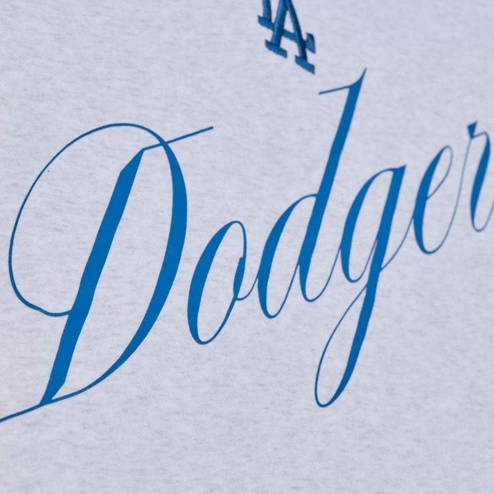 Los Angeles Dodgers Mitchell & Ness Women's Script Cropped Boxy T-Shirt - MLB T-shirts