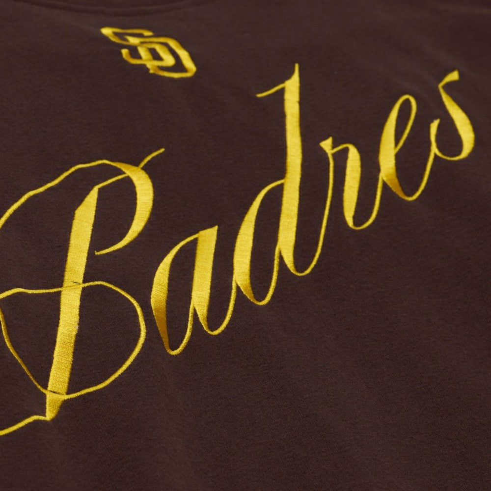 San Diego Padres Mitchell & Ness Women's Script Sweatshirt - MLB Sweatshirts