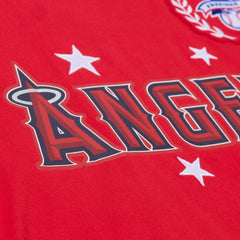 Los Angeles Angels Mitchell & Ness Women's Pep Rally Cropped Boxy T-Shirt - MLB T-shirts
