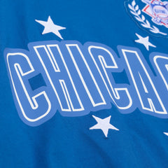 Chicago Cubs Mitchell & Ness Women's Pep Rally Cropped Boxy T-Shirt - MLB T-shirts