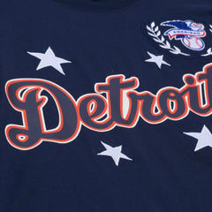 Detroit Tigers Mitchell & Ness Women's Pep Rally Cropped Boxy T-Shirt - MLB T-shirts