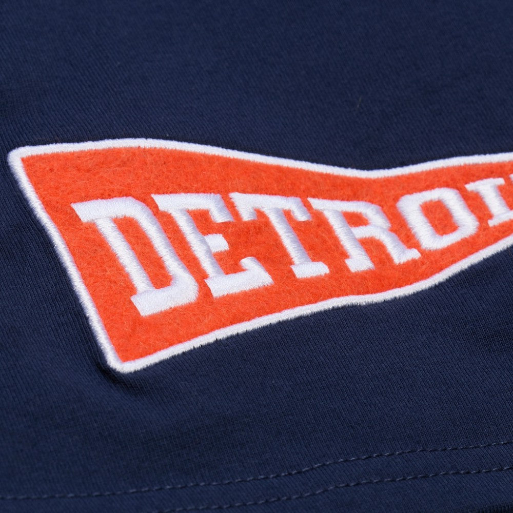 Detroit Tigers Mitchell & Ness Women's Pep Rally Cropped Boxy T-Shirt - MLB T-shirts