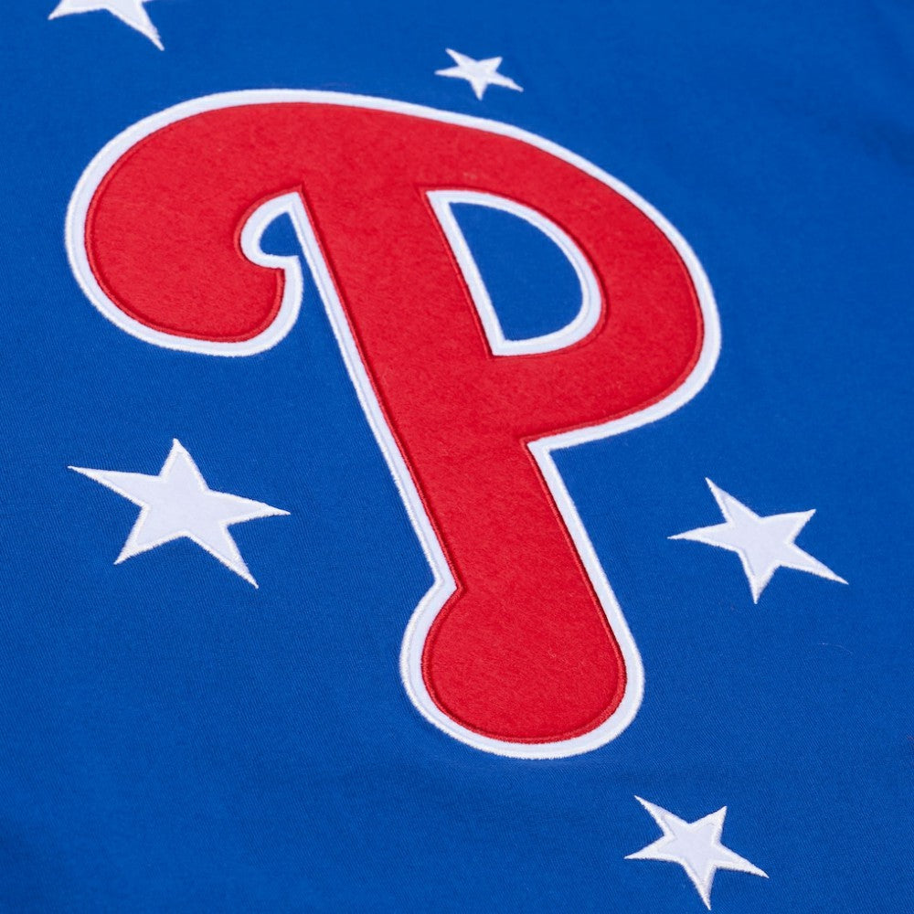Philadelphia Phillies Mitchell & Ness Women's Pep Rally Cropped Boxy T-Shirt - MLB T-shirts