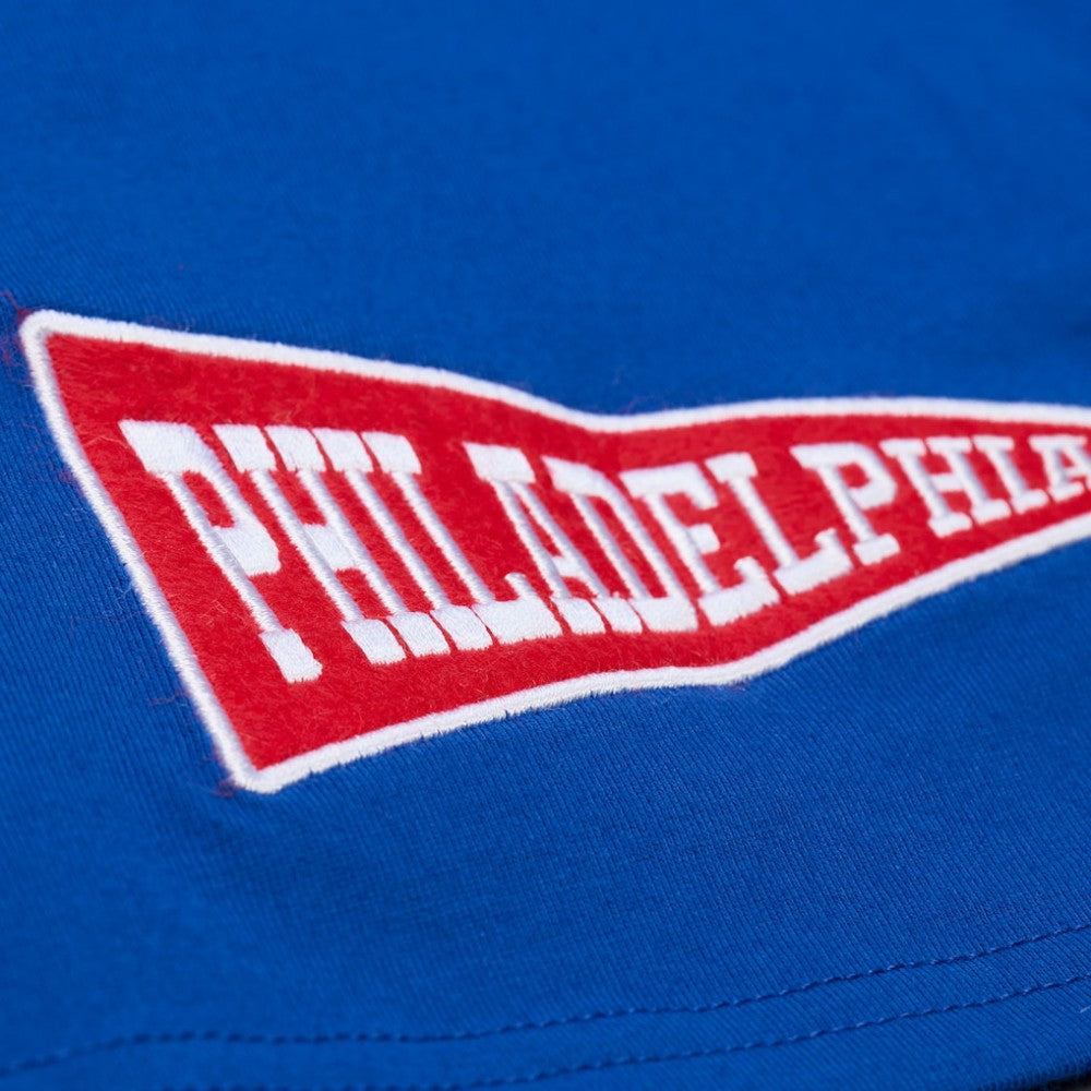 Philadelphia Phillies Mitchell & Ness Women's Pep Rally Cropped Boxy T-Shirt - MLB T-shirts