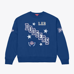 Los Angeles Dodgers Mitchell & Ness Women's Pep Rally Sweatshirt - MLB Sweatshirts