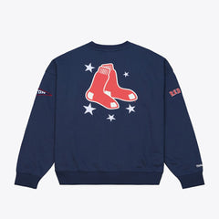 Boston Red Sox Mitchell & Ness Women's Pep Rally Sweatshirt - MLB Sweatshirts