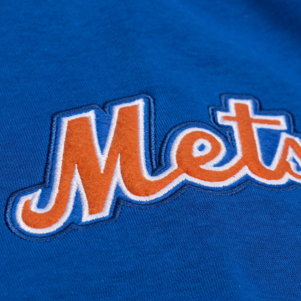 New York Mets Mitchell & Ness Women's Pep Rally Sweatshirt - MLB Sweatshirts
