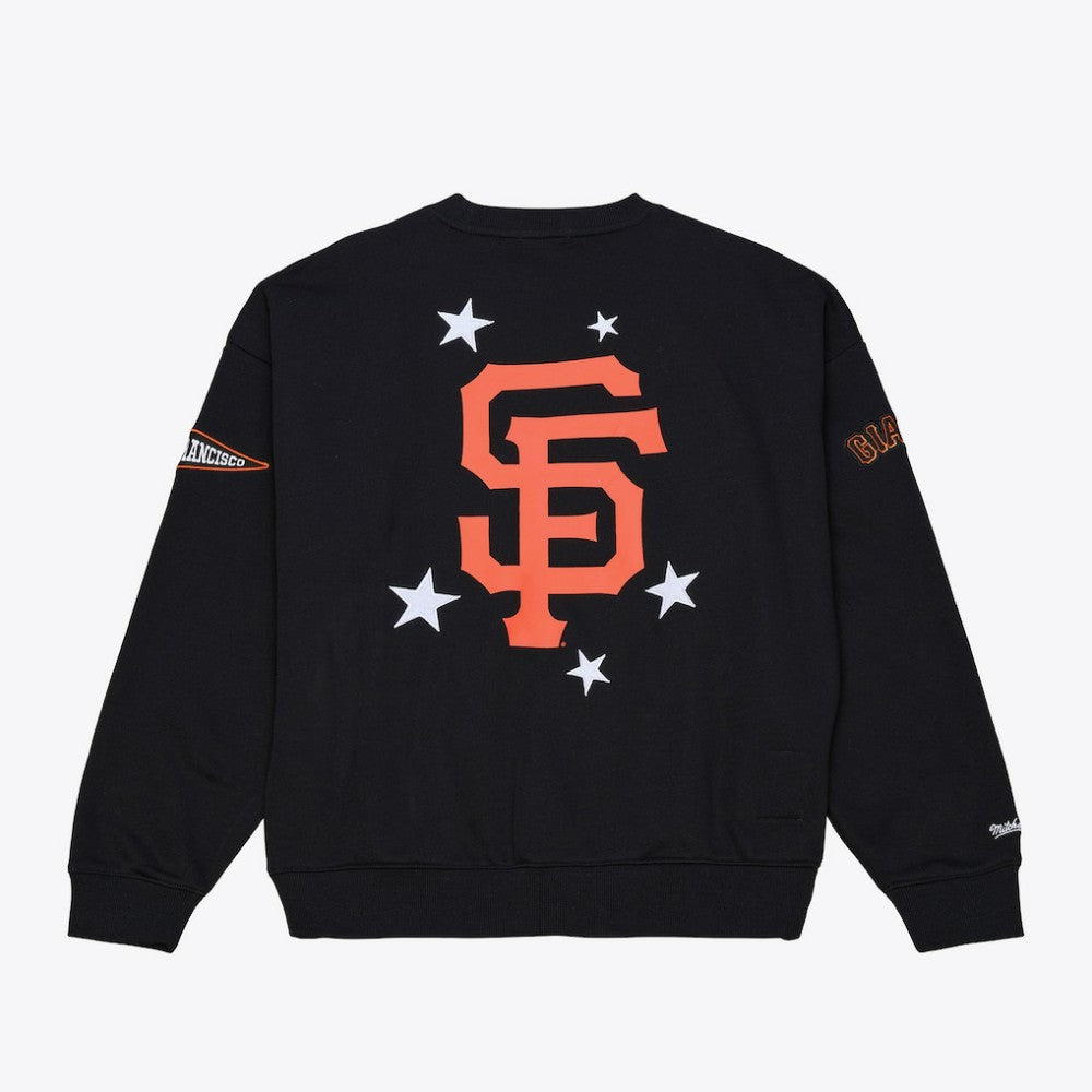 San Francisco Giants Mitchell & Ness Women's Pep Rally Sweatshirt - MLB Sweatshirts