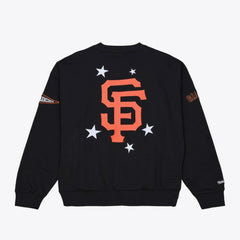 San Francisco Giants Mitchell & Ness Women's Pep Rally Sweatshirt - MLB Sweatshirts