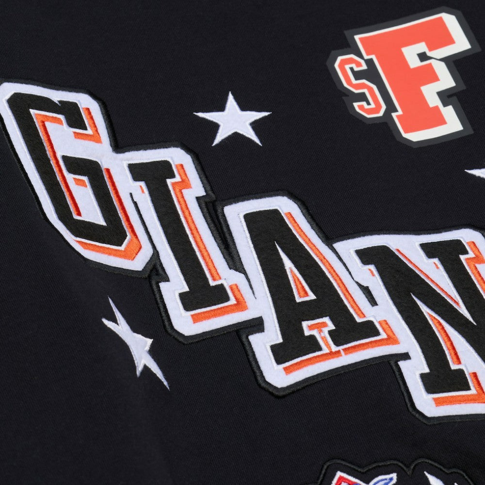 San Francisco Giants Mitchell & Ness Women's Pep Rally Sweatshirt - MLB Sweatshirts