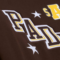 San Diego Padres Mitchell & Ness Women's Pep Rally Sweatshirt - MLB Sweatshirts