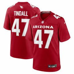 Arizona Cardinals Channing Tindall  Team Game Jersey | NFL Discount