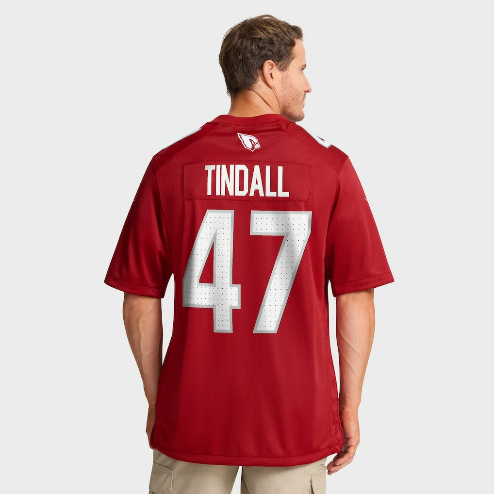 Arizona Cardinals Channing Tindall  Team Game Jersey | NFL Discount