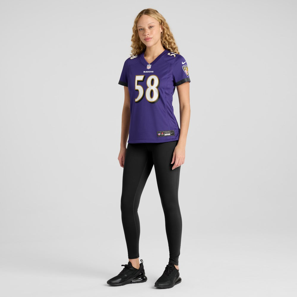Baltimore Ravens Taven Bryan  Women's Team Game Jersey | NFL Outlet