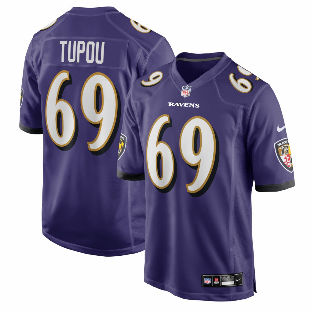 Baltimore Ravens Josh Tupou  Team Game Jersey | NFL Sale