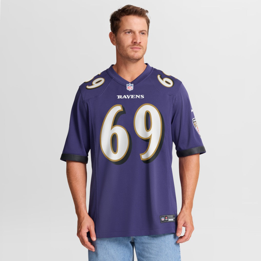 Baltimore Ravens Josh Tupou  Team Game Jersey | NFL Sale