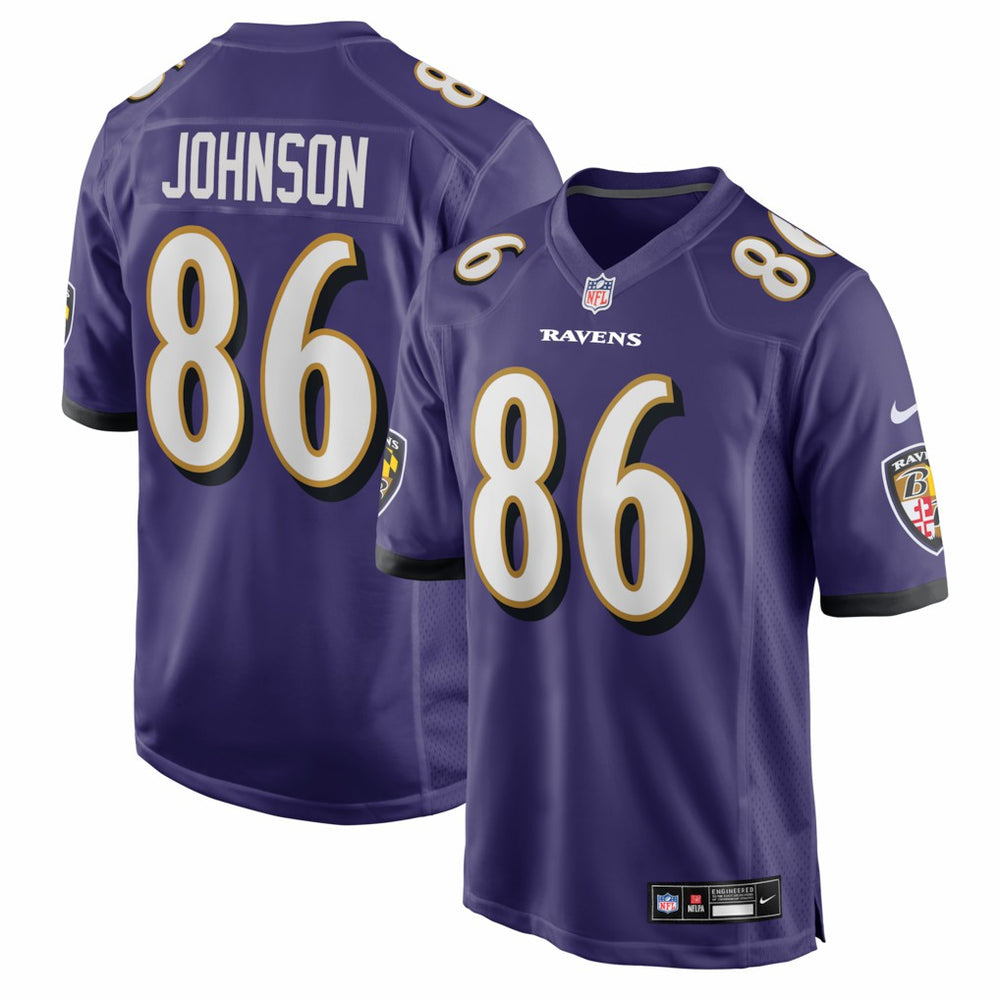 Baltimore Ravens Cornelius Johnson  Team Game Jersey | NFL On sale