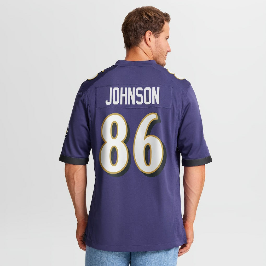 Baltimore Ravens Cornelius Johnson  Team Game Jersey | NFL On sale