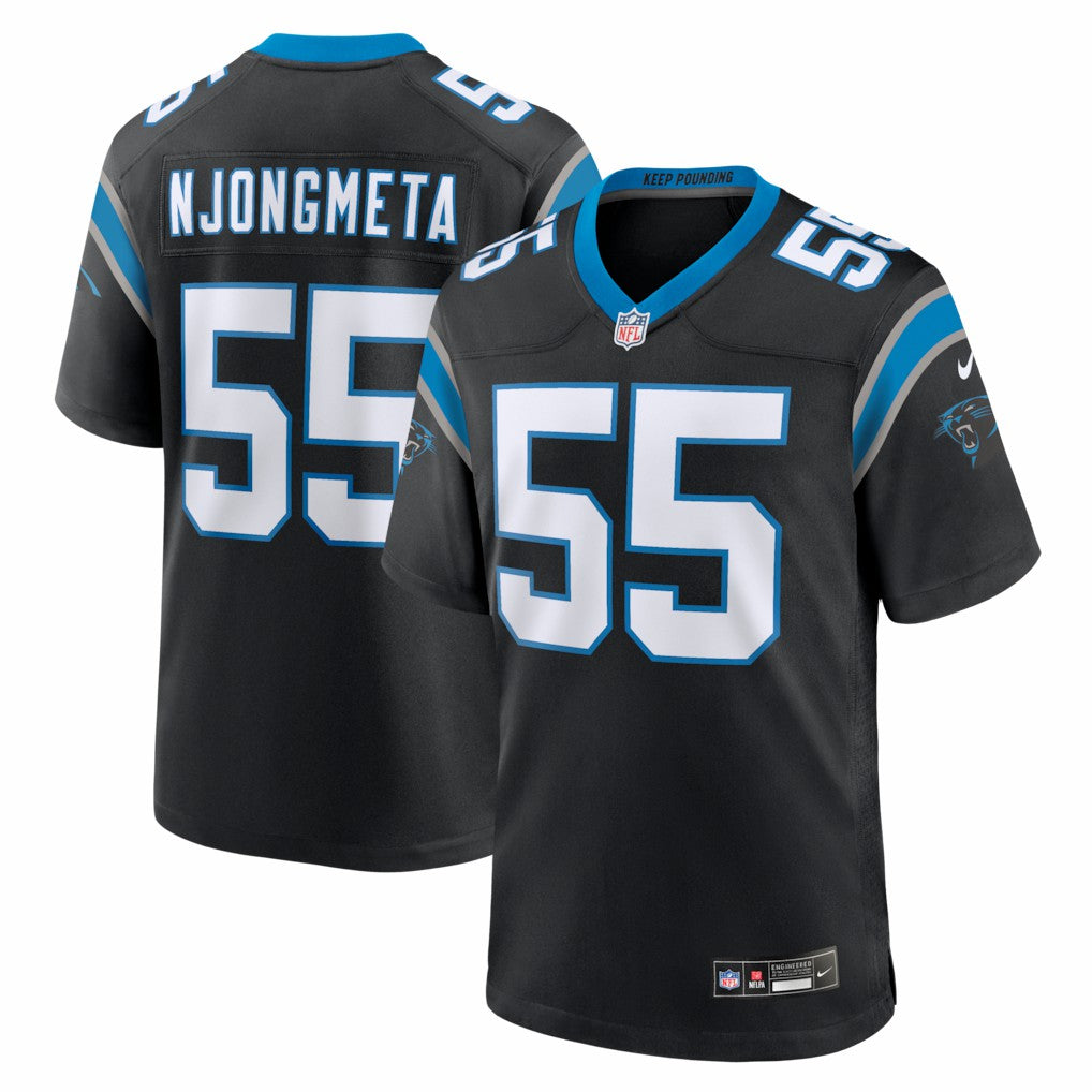 Carolina Panthers Maema Njongmeta  Team Game Jersey | NFL Online