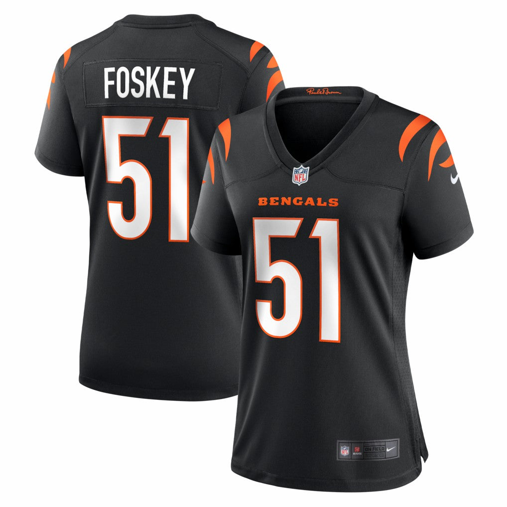 Cincinnati Bengals Isaiah Foskey  Women's Team Game Jersey | NFL New