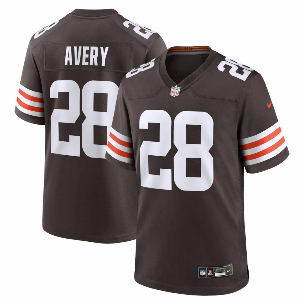 Cleveland Browns Tre Avery  Team Game Jersey | NFL Sale