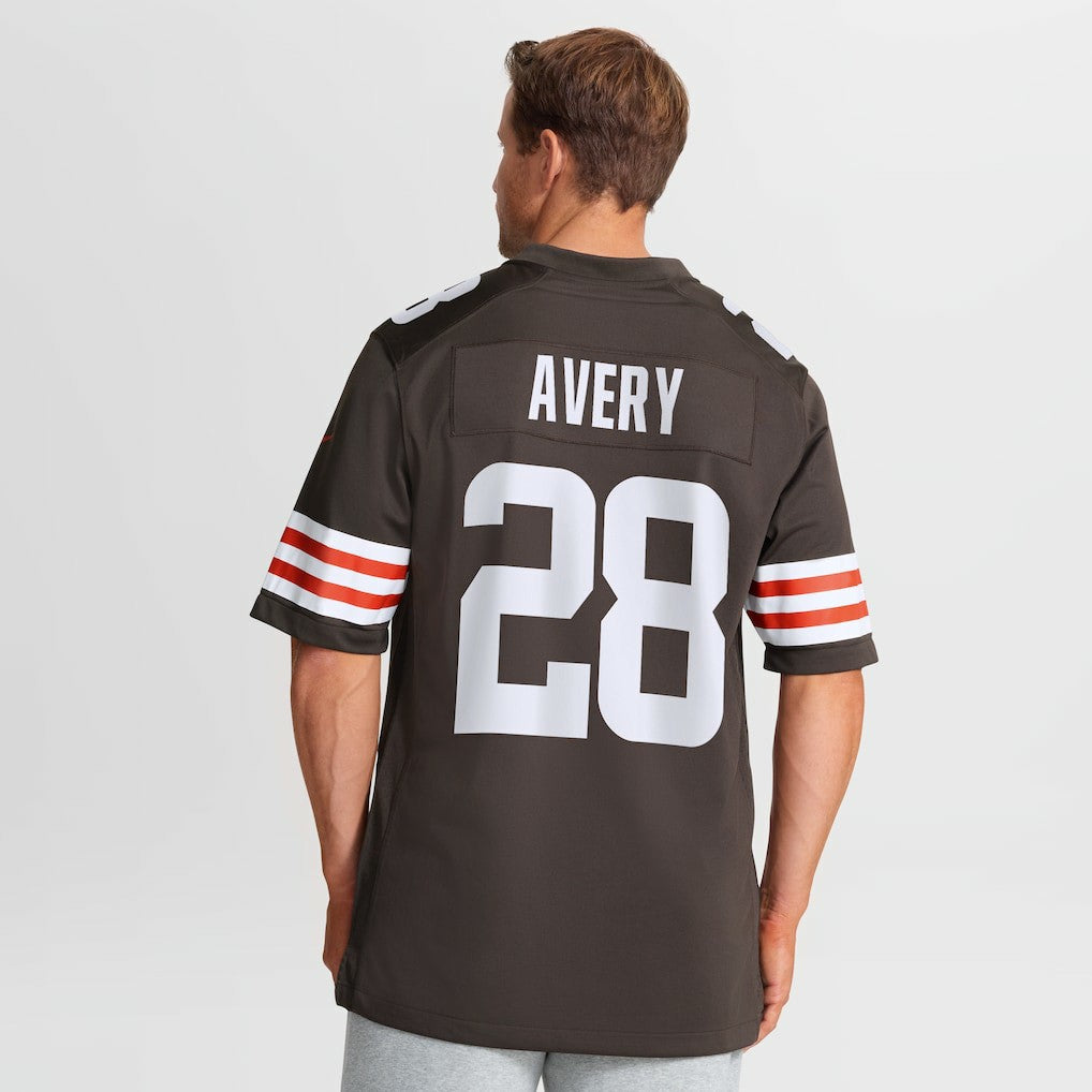 Cleveland Browns Tre Avery  Team Game Jersey | NFL Sale