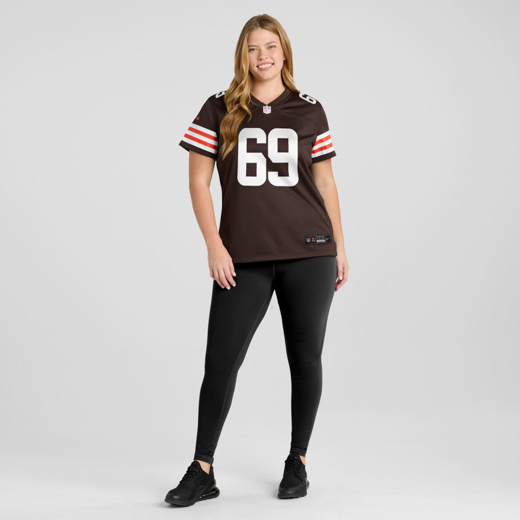 Cleveland Browns Tyre Phillips  Women's Team Game Jersey | NFL Sale