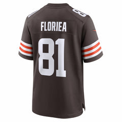 Cleveland Browns Luke Floriea  Team Game Jersey | NFL Online
