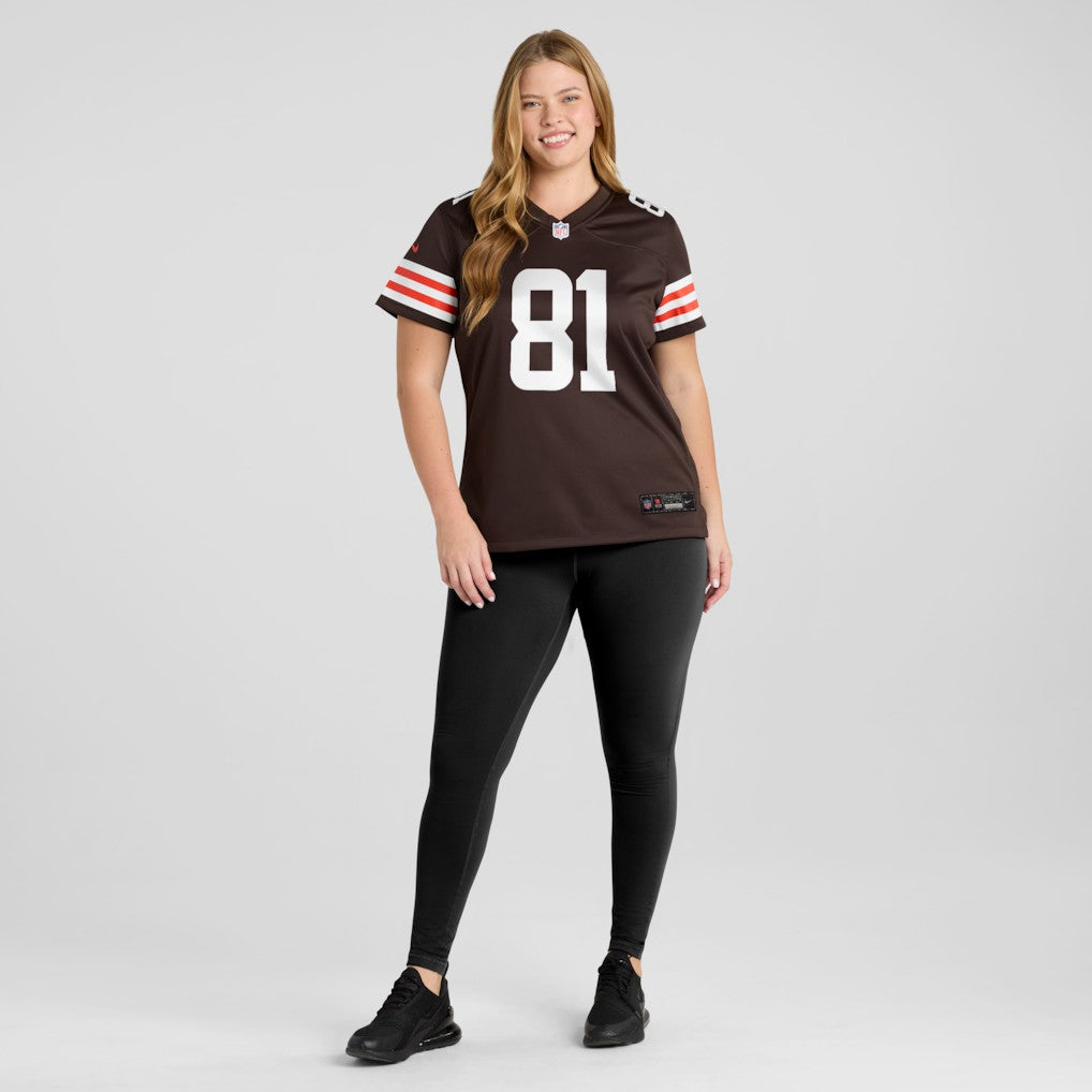 Cleveland Browns Luke Floriea  Women's Team Game Jersey | NFL Near me