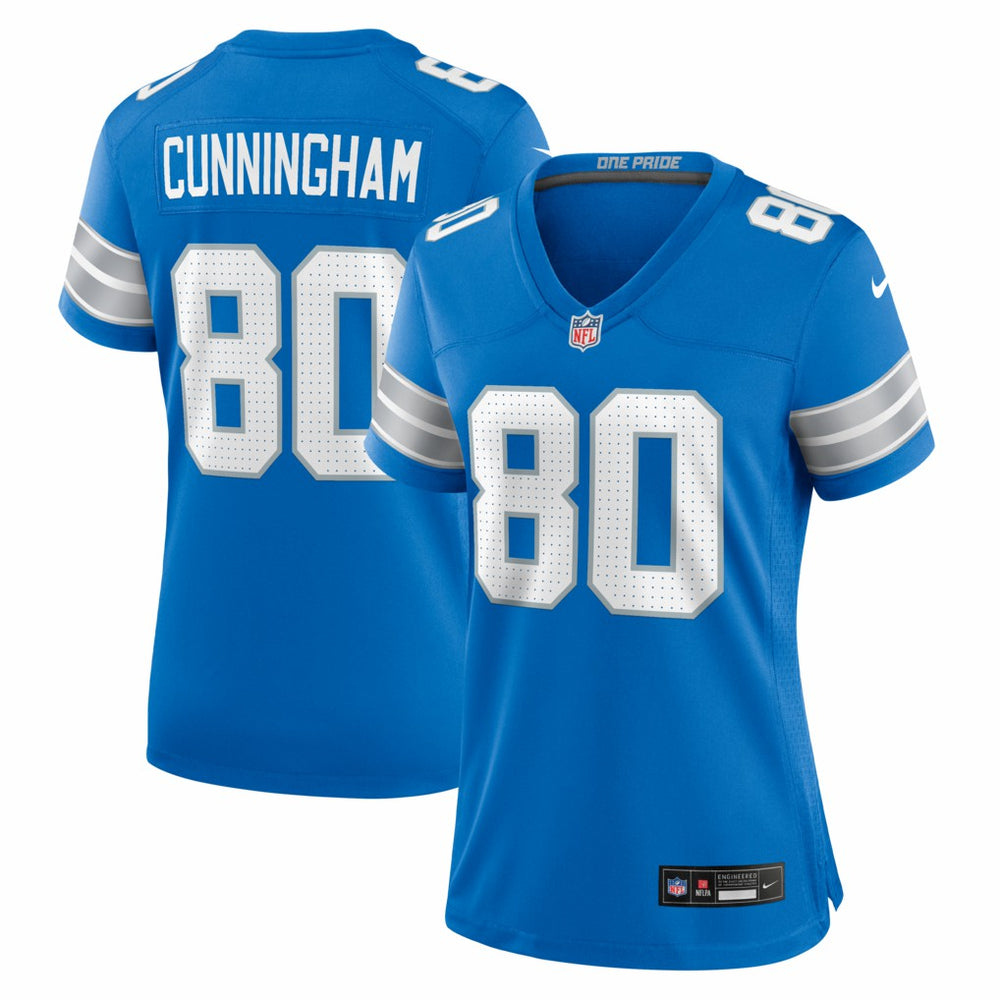Detroit Lions Malik Cunningham  Women's Team Game Jersey | NFL Sale