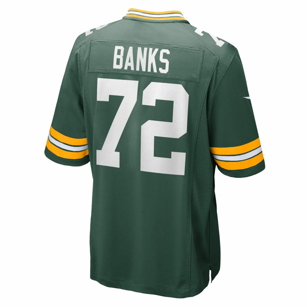 Green Bay Packers Brant Banks  Team Game Jersey | NFL Sale