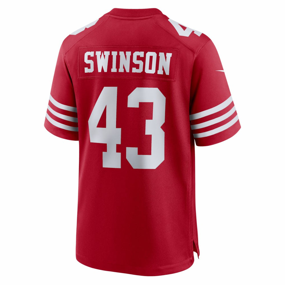 San Francisco 49ers Messiah Swinson  Team Game Jersey | NFL Near me