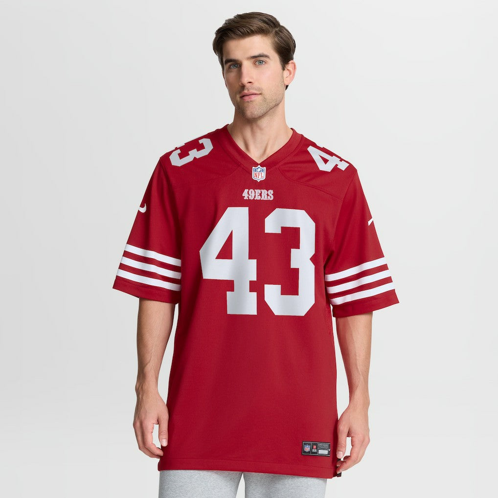 San Francisco 49ers Messiah Swinson  Team Game Jersey | NFL Near me