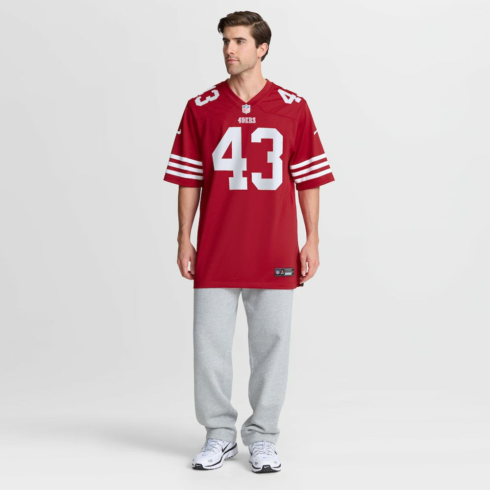 San Francisco 49ers Messiah Swinson  Team Game Jersey | NFL Near me