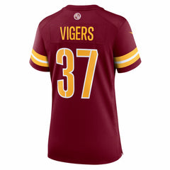 Washington Commanders Car'lin Vigers  Women's Team Game Jersey | NFL Discount