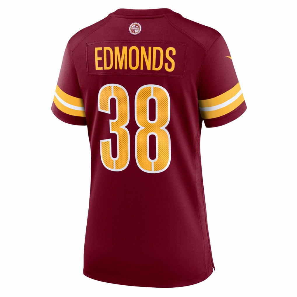 Washington Commanders Chase Edmonds  Women's Team Game Jersey | NFL Sale