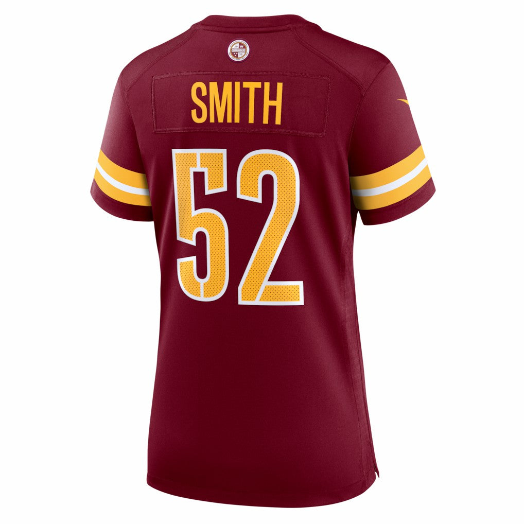 Washington Commanders Preston Smith  Women's Team Game Jersey | NFL Outlet