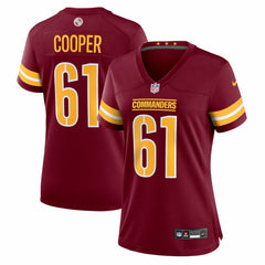 Washington Commanders Tyler Cooper  Women's Team Game Jersey | NFL Discount