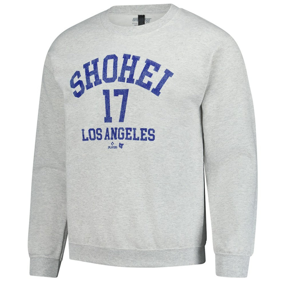 Shohei Ohtani MLBPA BreakingT Unisex Player Name & Number Sweatshirt - MLB Sweatshirts