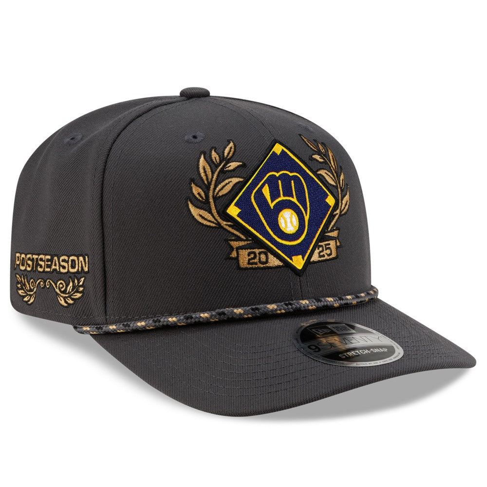 Milwaukee Brewers New Era 2025 National League Division Series Champions 9SEVENTY Adjustable Hat - MLB Hats