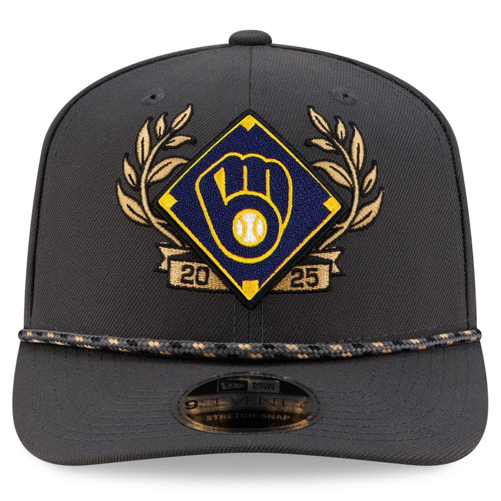 Milwaukee Brewers New Era 2025 National League Division Series Champions 9SEVENTY Adjustable Hat - MLB Hats