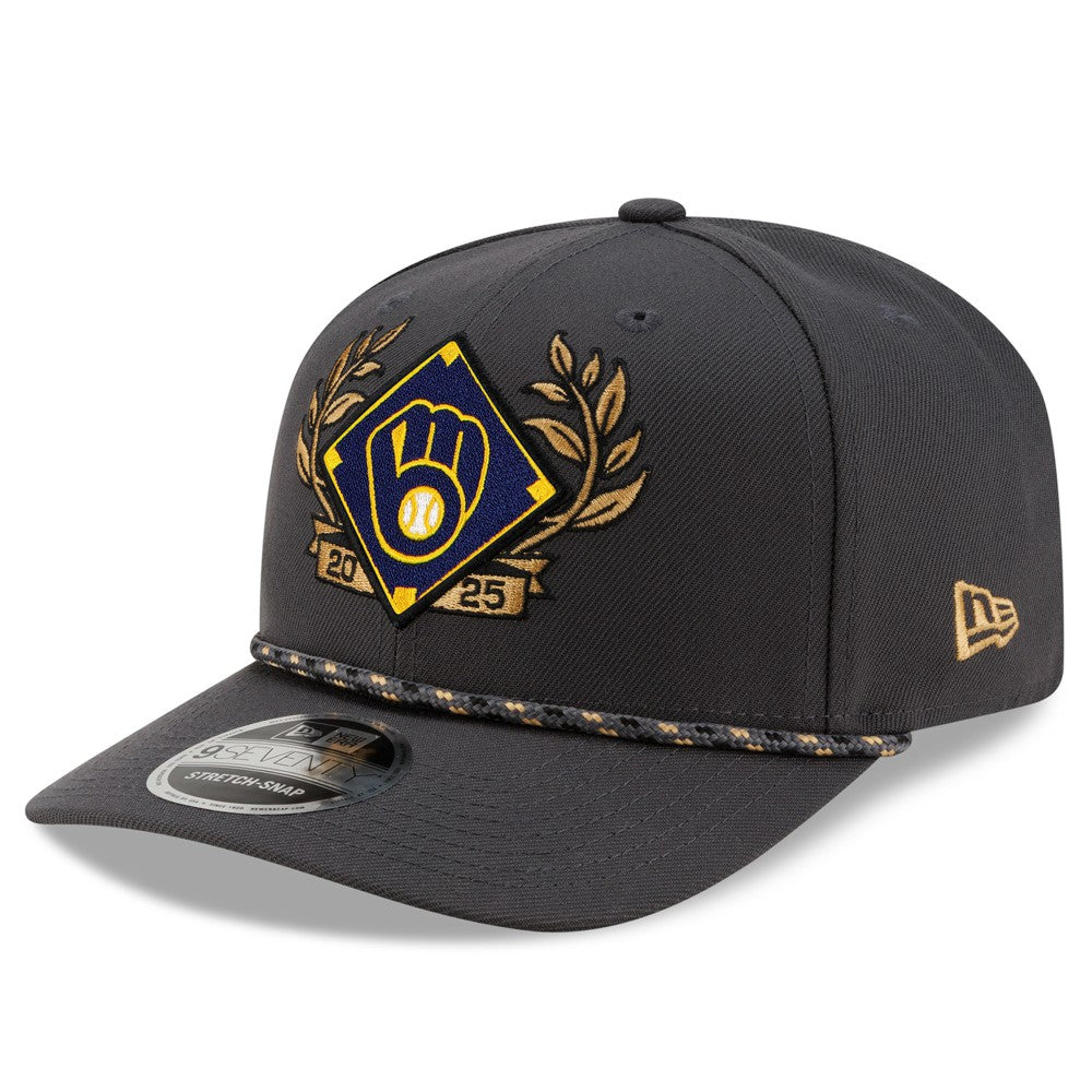 Milwaukee Brewers New Era 2025 National League Division Series Champions 9SEVENTY Adjustable Hat - MLB Hats