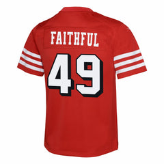 San Francisco 49ers The Faithful  Youth Alternate 2 Game Jersey | NFL Online