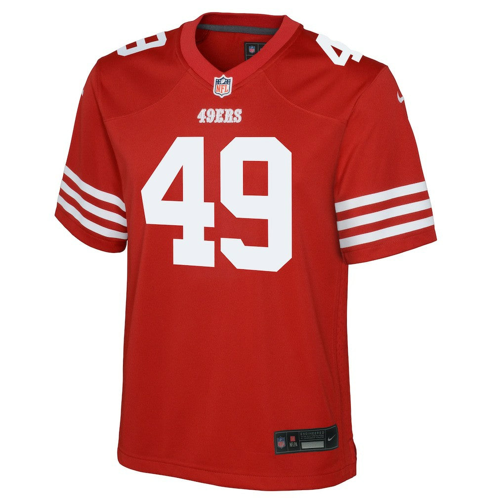 San Francisco 49ers The Faithful  Youth Team Game Jersey | NFL New