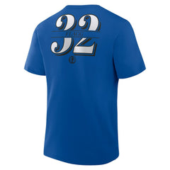 Blue Cooper Flagg Dallas Mavericks In The Paint Name & Number T-Shirt sale | NBA
