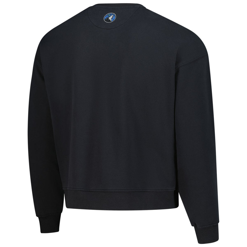 Charcoal Minnesota Timberwolves Terez Unisex Oversized Gemstone Logo Sweatshirt | NBA