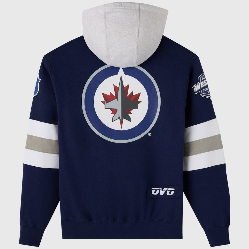 Winnipeg Jets OVO x NHL Fleece Hoodie -  NHL Hoodies
